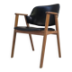 Mid-Century Danish Teak and Leather Armchair by Erik Kirkegaard for Glostrup, 1960s