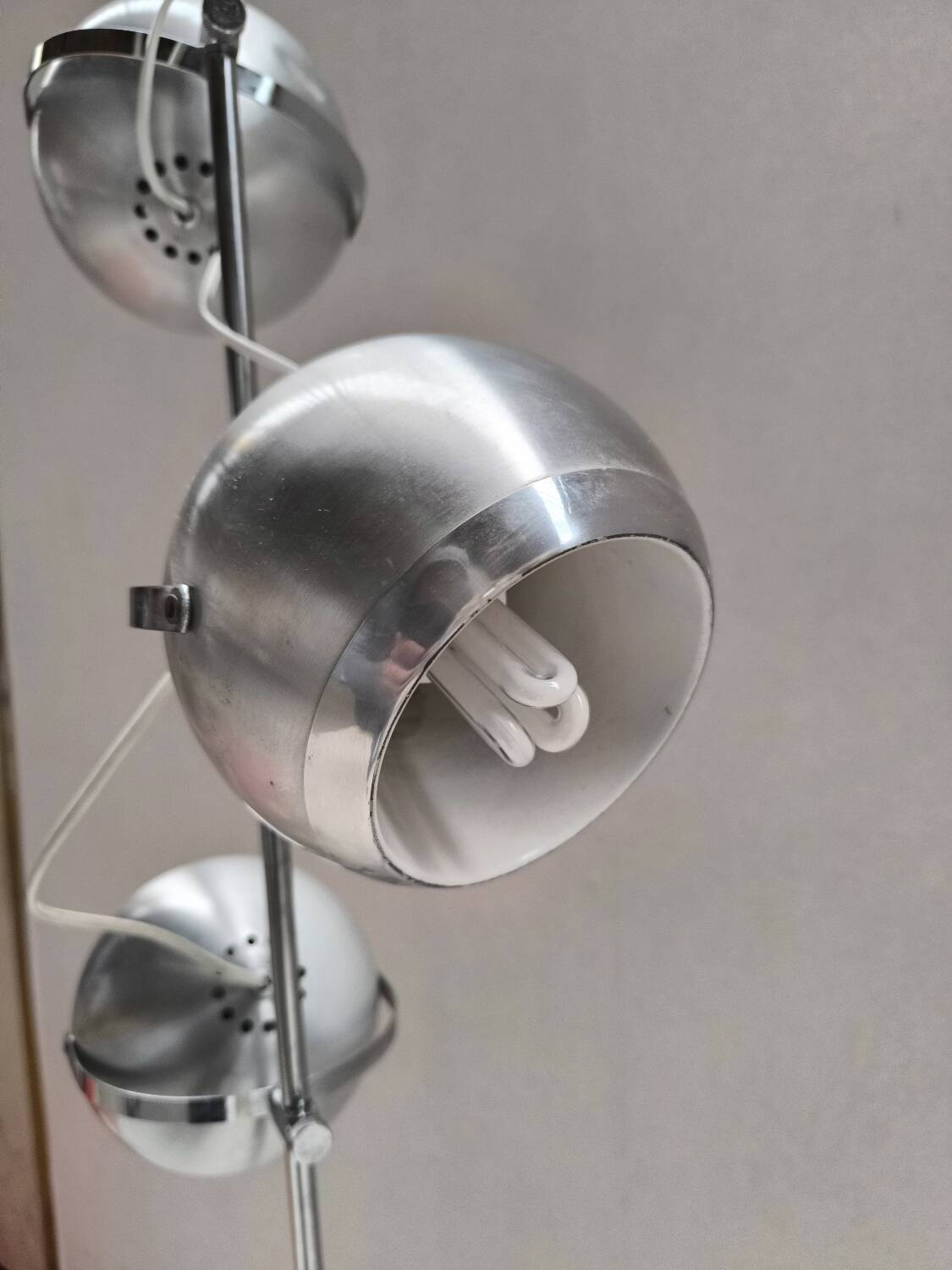 Eyeball floor lamp by Aluminor, 1970s