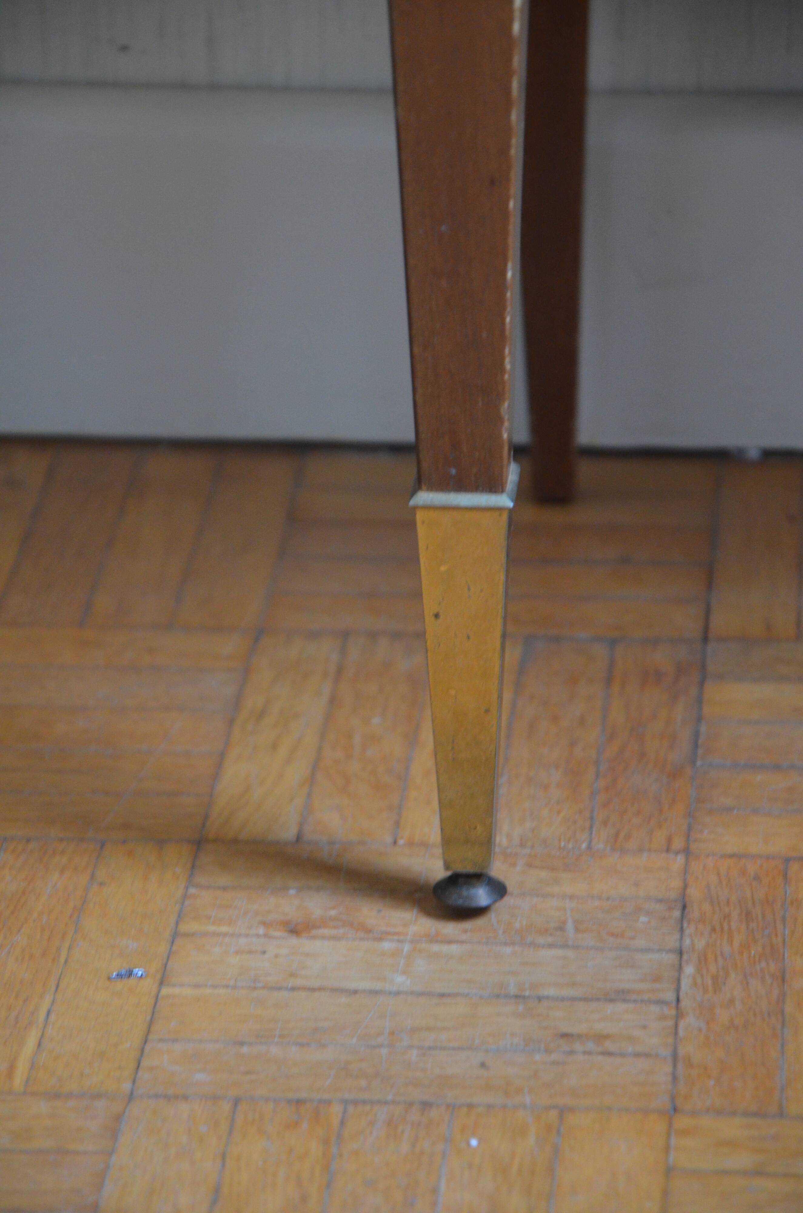 Lacquered wooden bedside