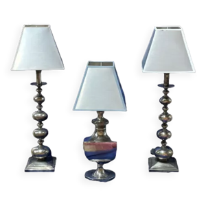Lot 3 lampes Mis en Demeure