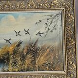 Painting "The Hunt" by Raoul Delbove