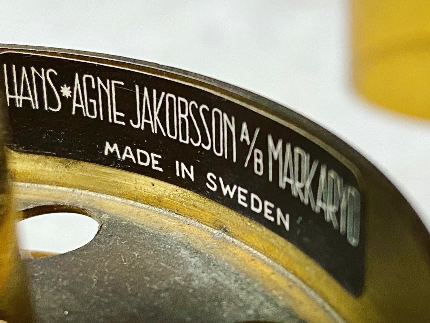 Oil lamp blown glass Hans Agne Jakobsson edition Markaryd Sweden 50s/60s