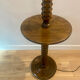 Charles Dudouyt solid oak reading lamp