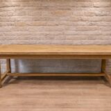 Large solid farmhouse table 2.5m – ideal for large gatherings.