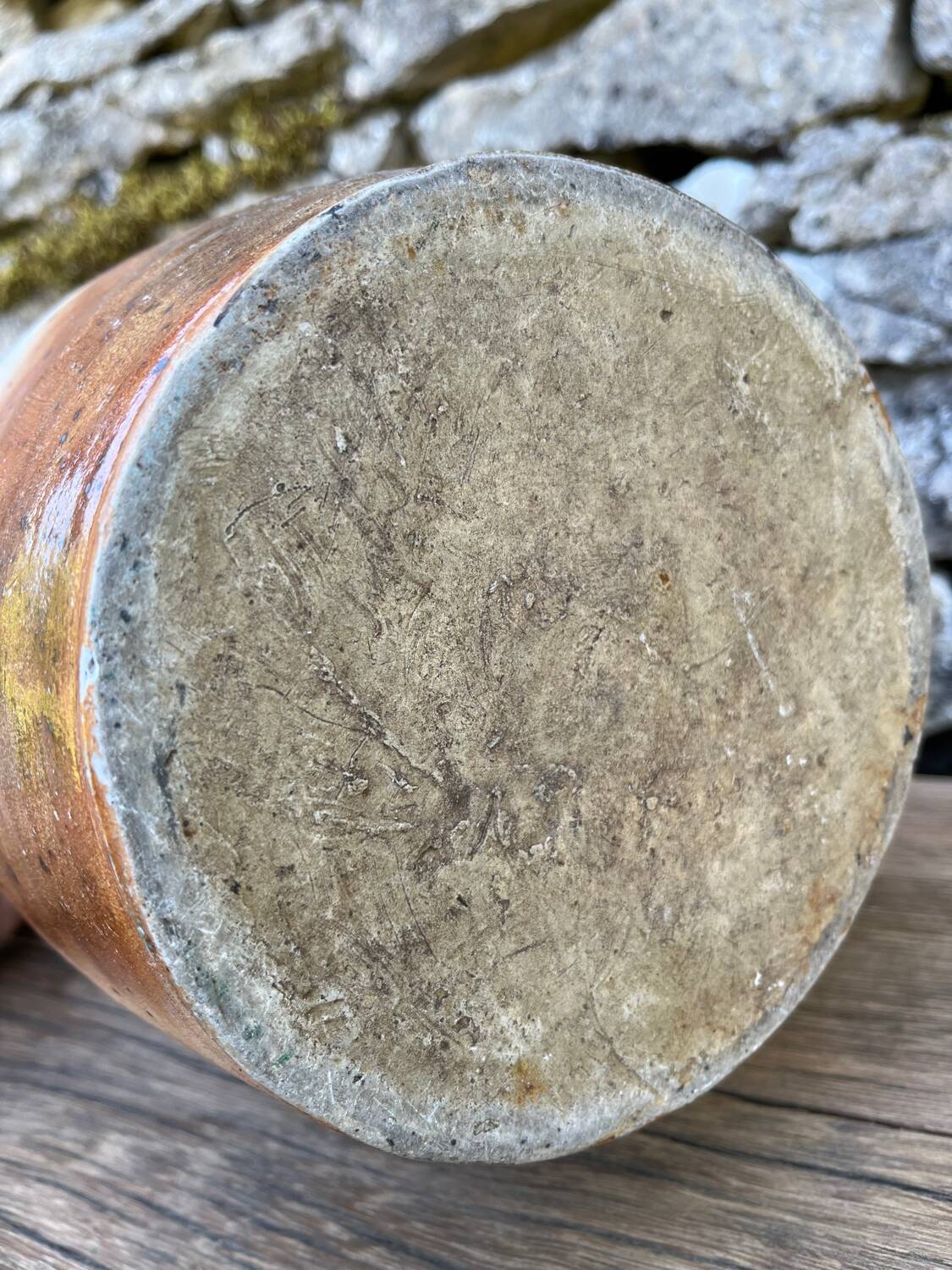 Jar, stoneware jug