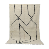Moroccan Berber wool rug 247 x 153 cm