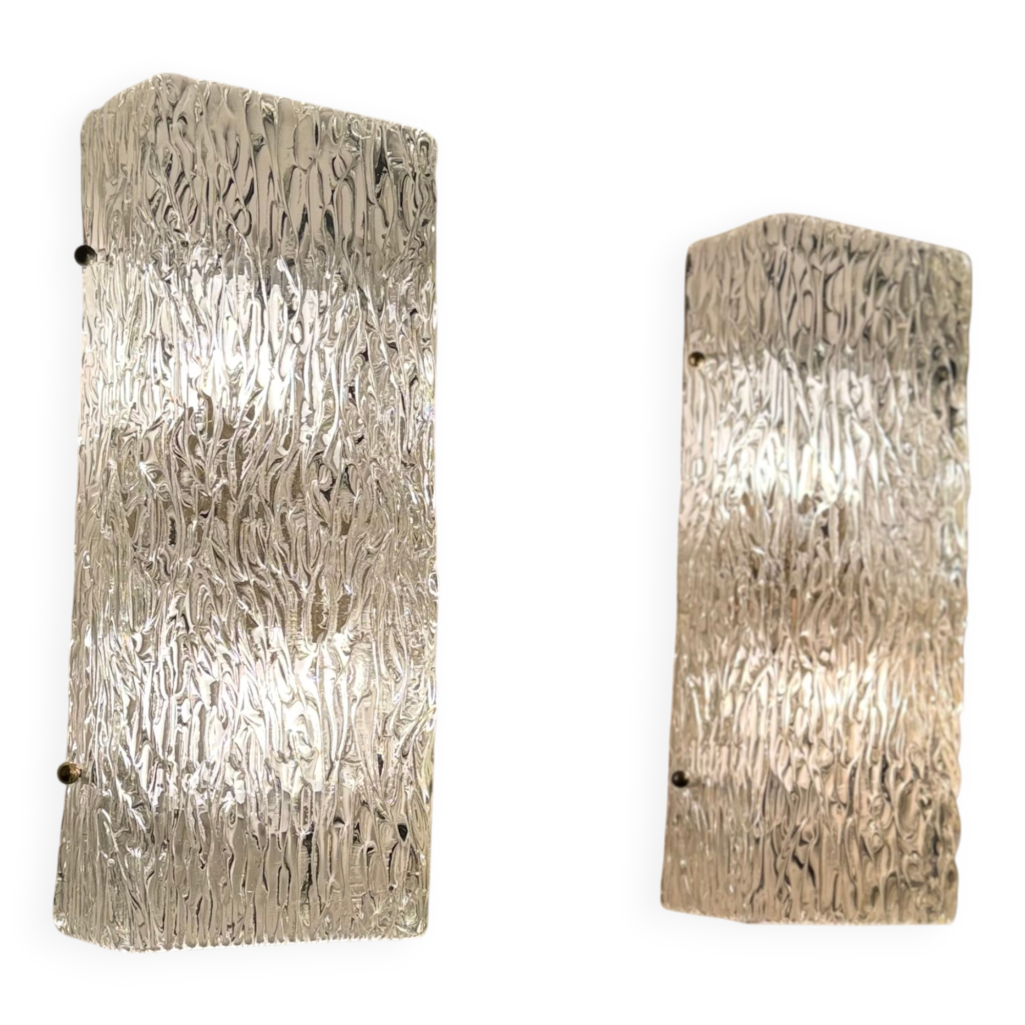 Pair of Austrian Large Midcentury Murano “Florian” Wall Sconce by Kalmar Fr