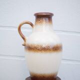 Large West Germany ceramic vase, scheurich Keramik vase, decorative vase, floor vase, 60's