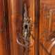 Louis XIII wardrobe in solid walnut
