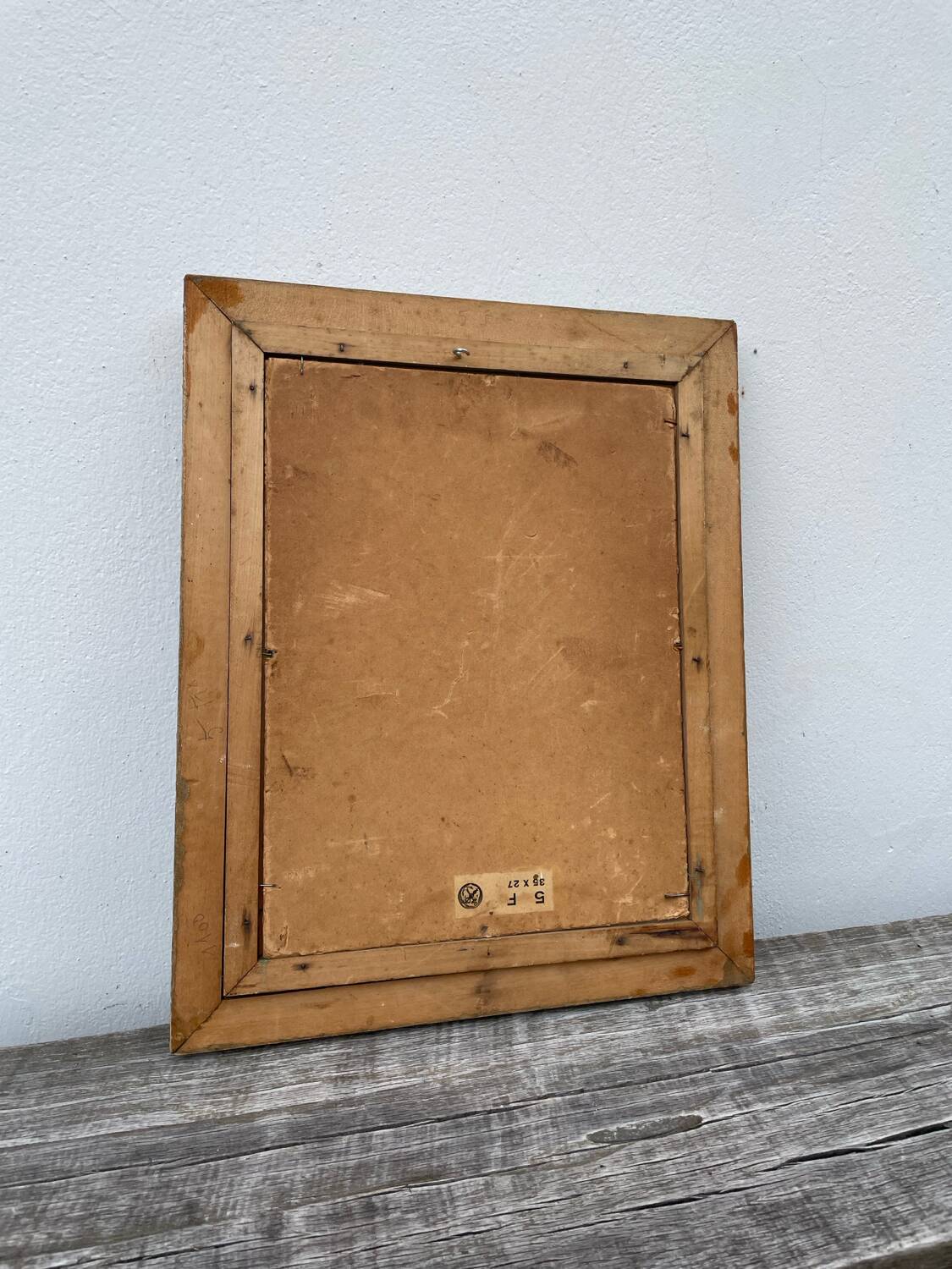 Bayonne Basque oil painting