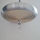Brushed aluminum pendant light 1970