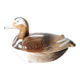 Terrine Vintage Faïence Michel Caugant Mandarin Blond France