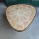 Table basse signee Barrois faussile vintage
