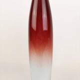 Midcentury display vase by Nils Landberg, Orrefors, circa 1950.