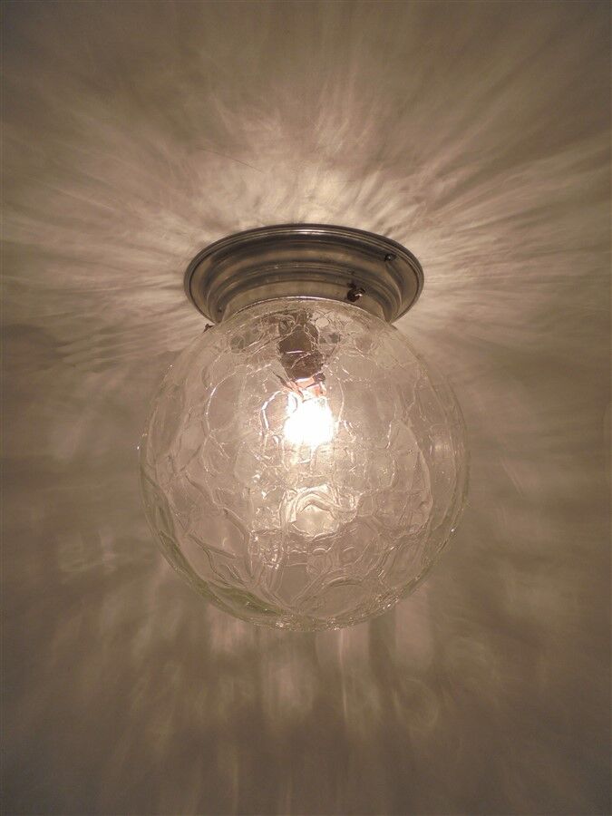 Globe ceiling light