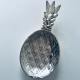 Plat ananas argenté