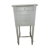 Powdered white chevet - selette marble