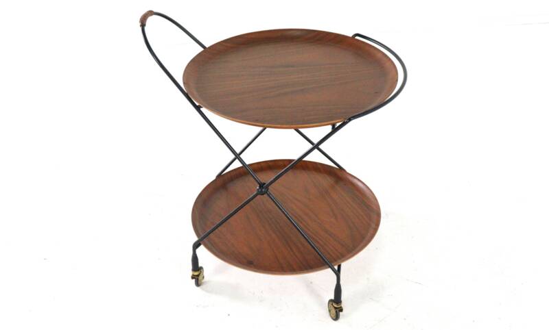 Paul Nagel for JIE Gantofte trolley - mid century design