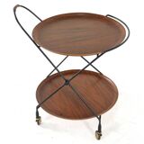 Paul Nagel for JIE Gantofte trolley - mid century design