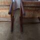 Pair of "Dordogne" chairs by Charlotte Perriand from the 1950s.