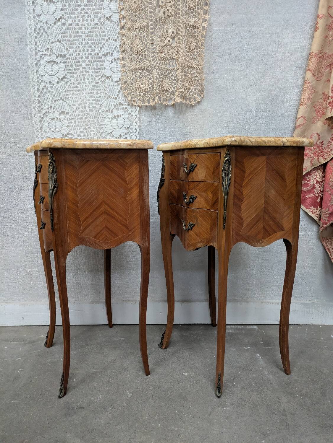 Pair of Louis XV bedside tables