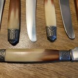 12 aArt deco knives
