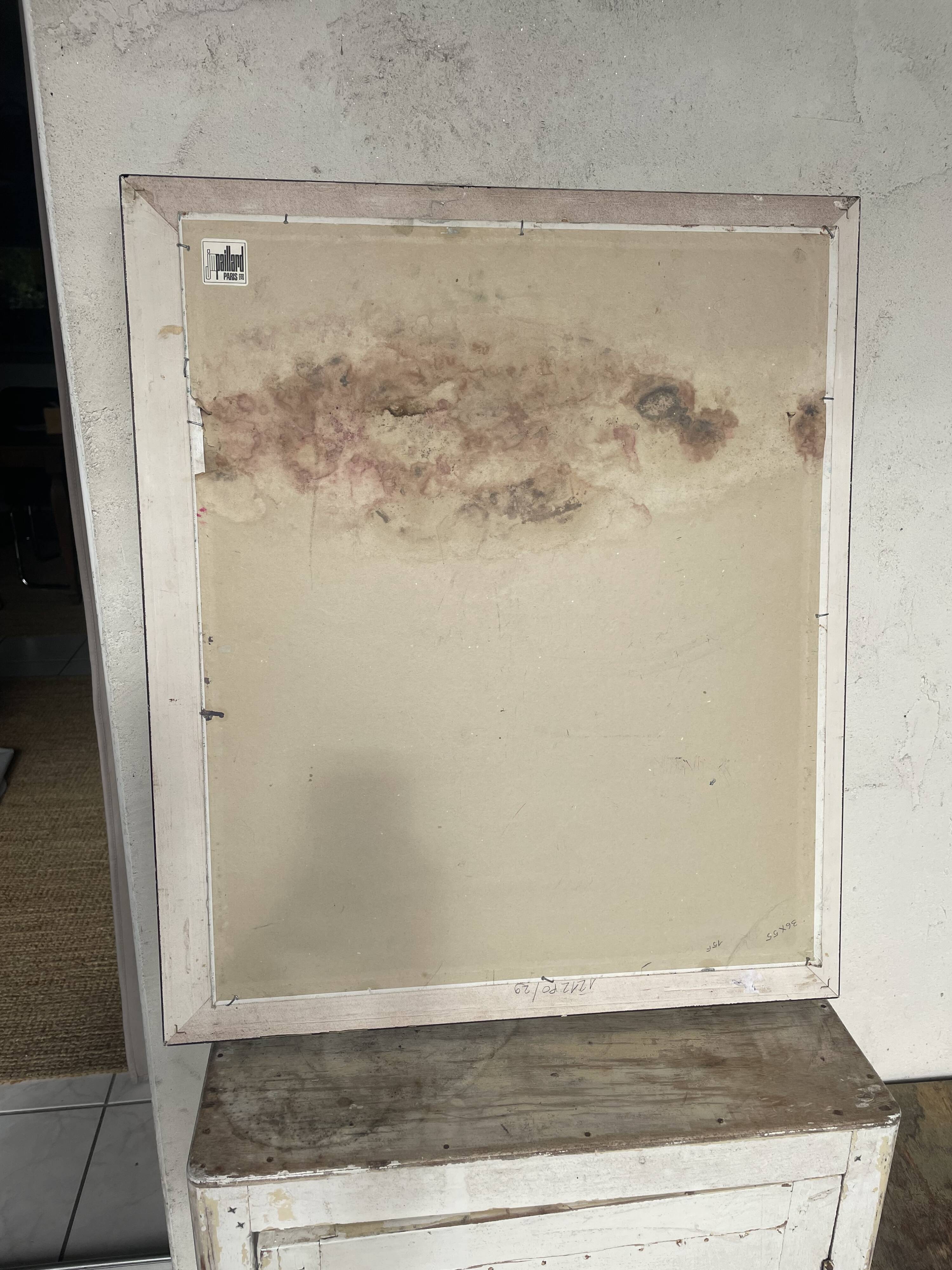 Paysage à l’huile post-impressionniste signé F. Gill