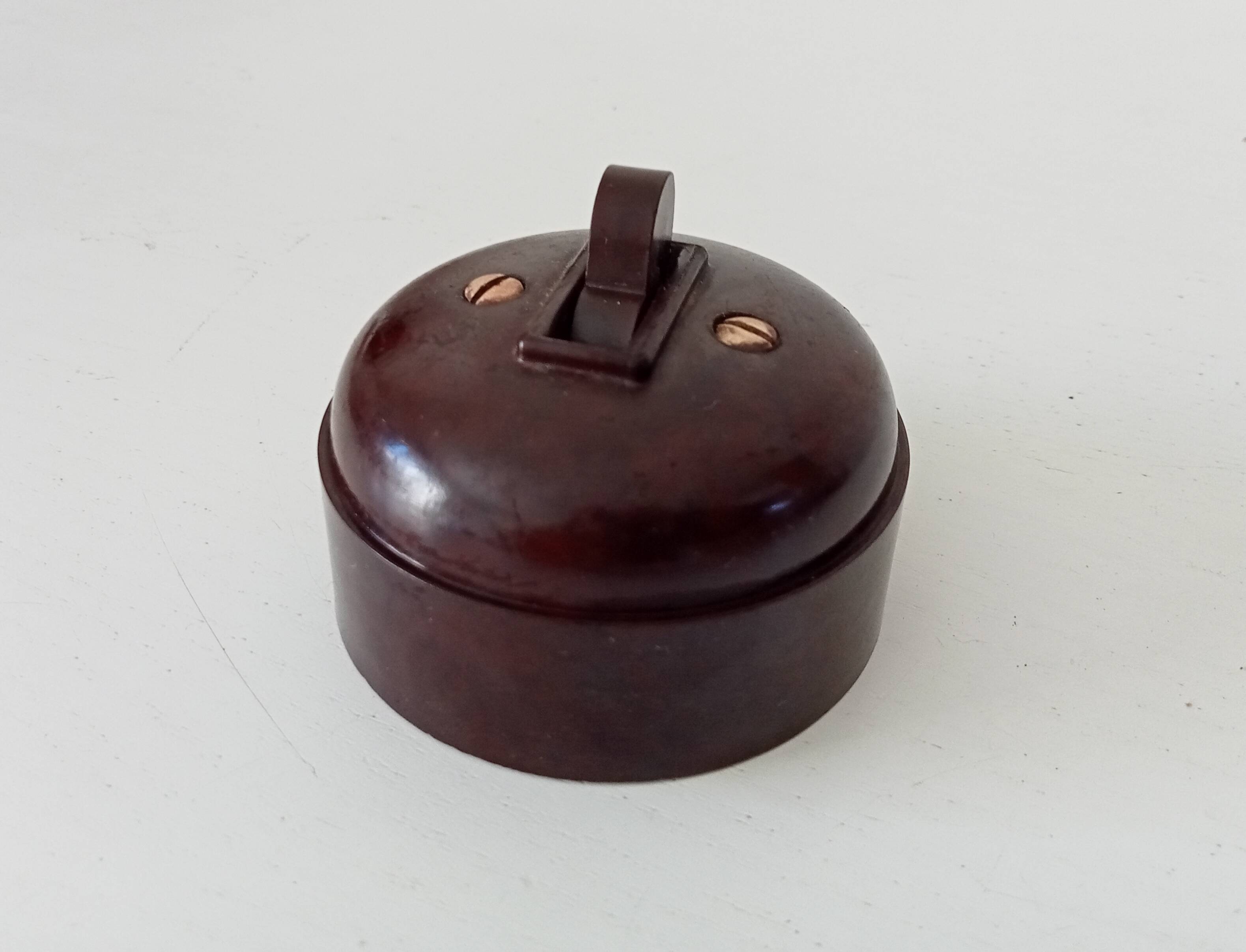 Vintage bakelite switch from the 50s