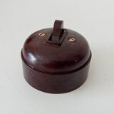 Vintage bakelite switch from the 50s