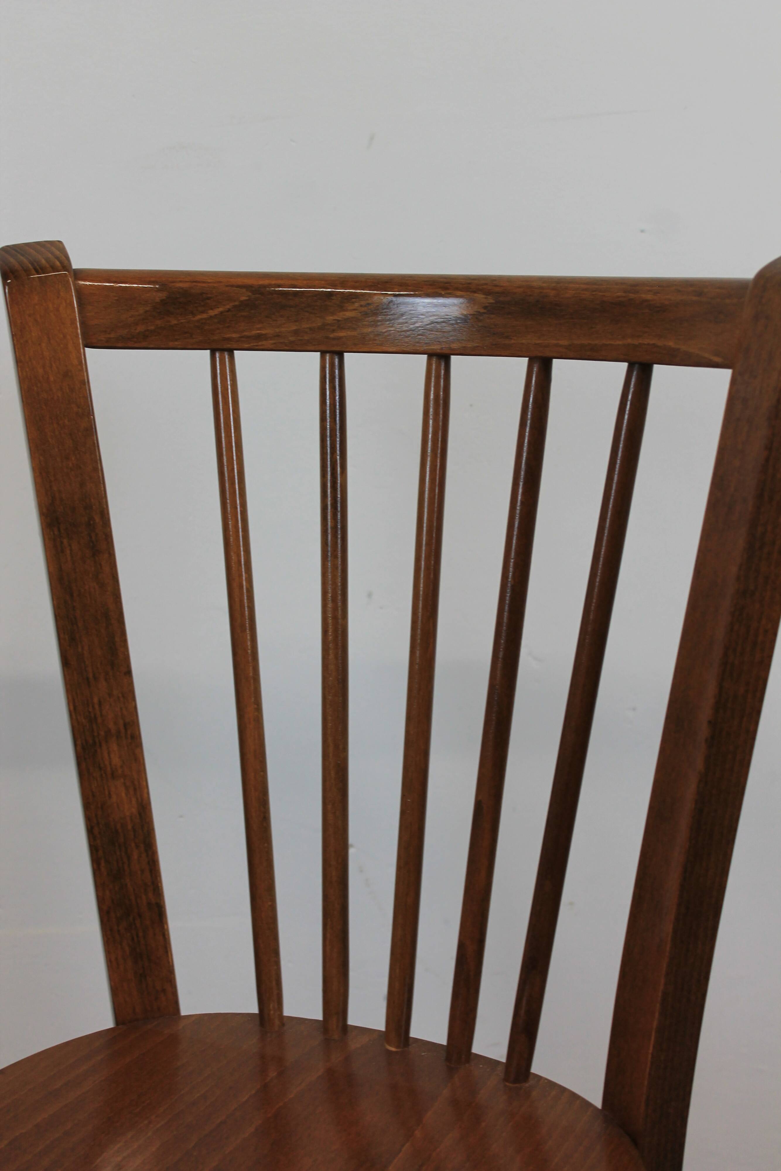 Set de 4 chaises bistrot Baumann n°56
