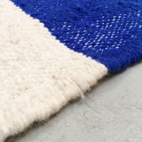Moroccan Berber kilim ecru with colorful patterns 312x200cm