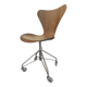 Arne Jacobsen 3117 work chair, rare first edition, by Fritz Hansen, 1960.