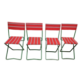 Vintage folding chairs