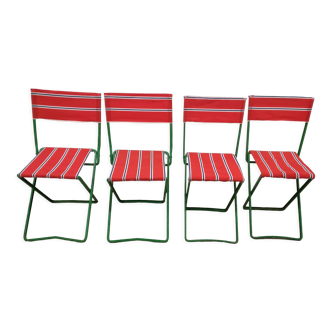 Vintage folding chairs