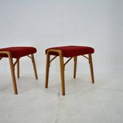 Tabourets en hêtre Ludvik Volak des années 1960 par Drevopodnik Holesov, Tchécoslovaquie