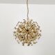 Grand lustre floral en boule par Palwa