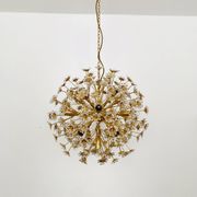 Large Floral Ball Chandelier by Palwa