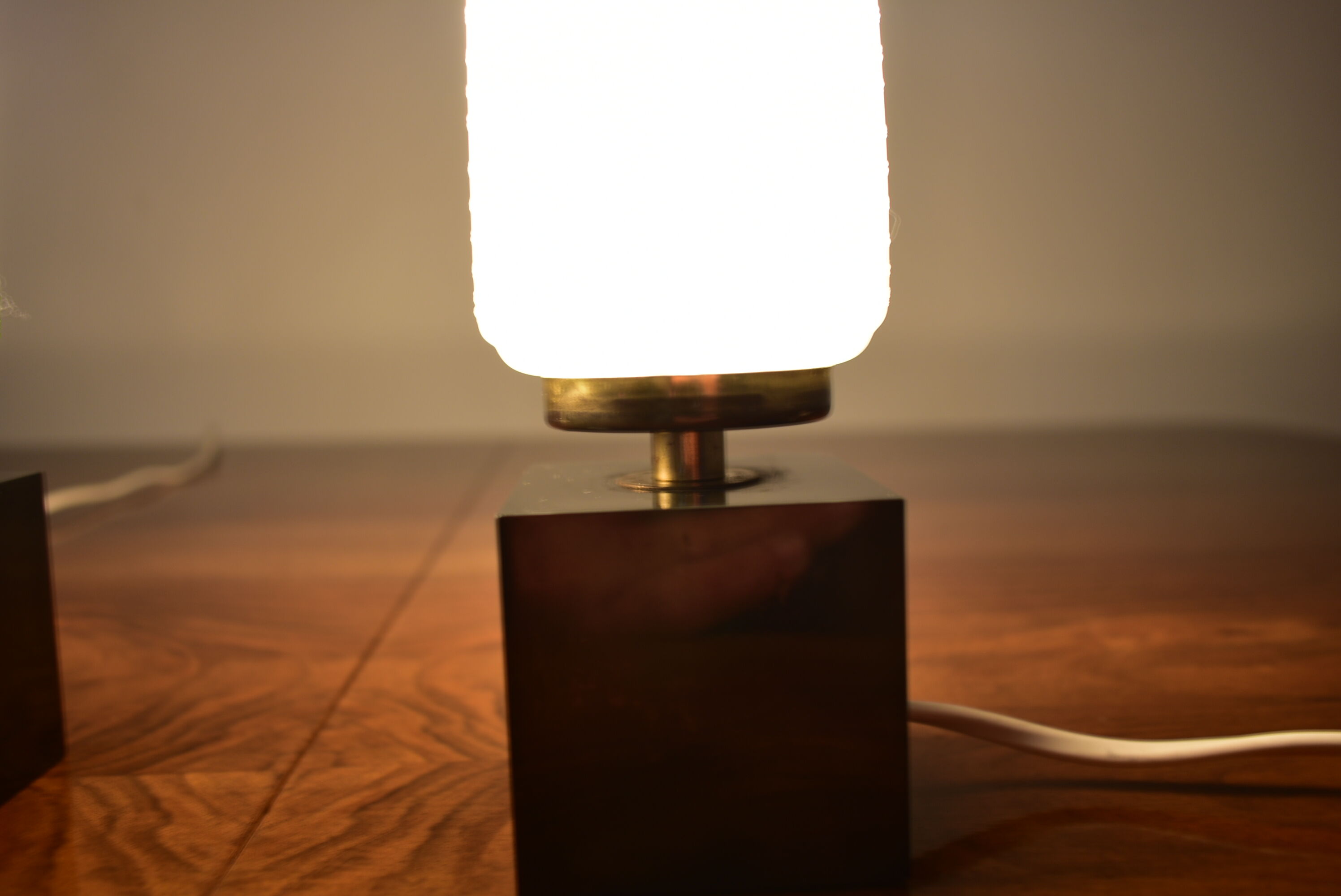 Pair of mid-century table lamps, 1960s