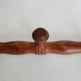 Wooden coat rack
