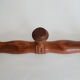 Wooden coat rack
