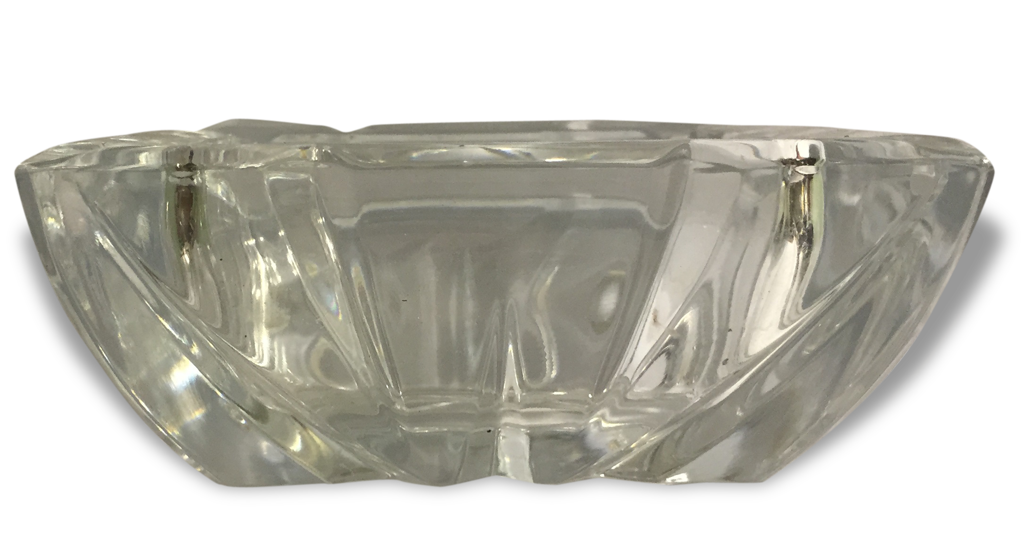 Crystal ashtray