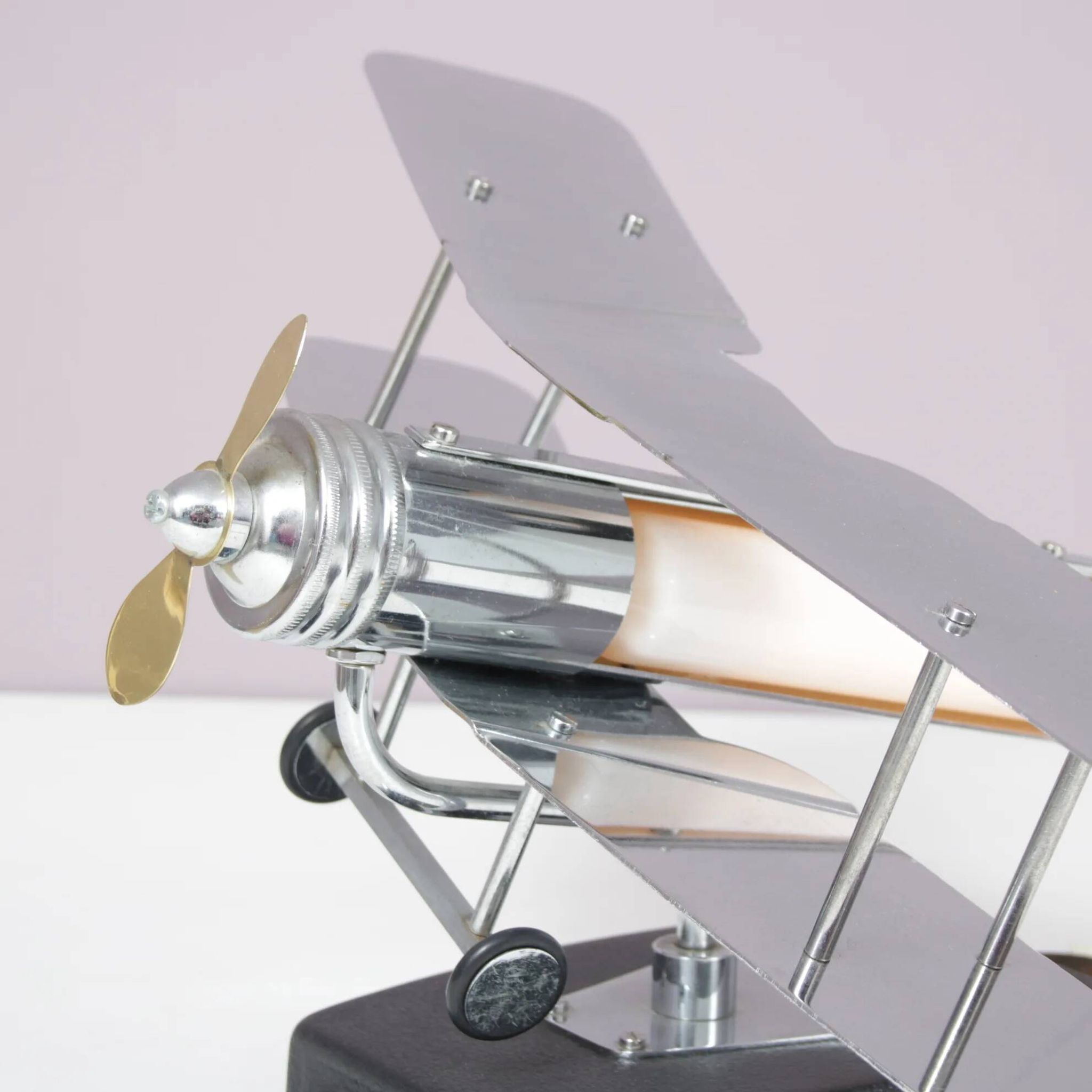 1950s Biplane table lamp from the USA