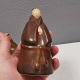 Two ceramic monks, from ENKÖPING ceramics Sweden 1970-80s