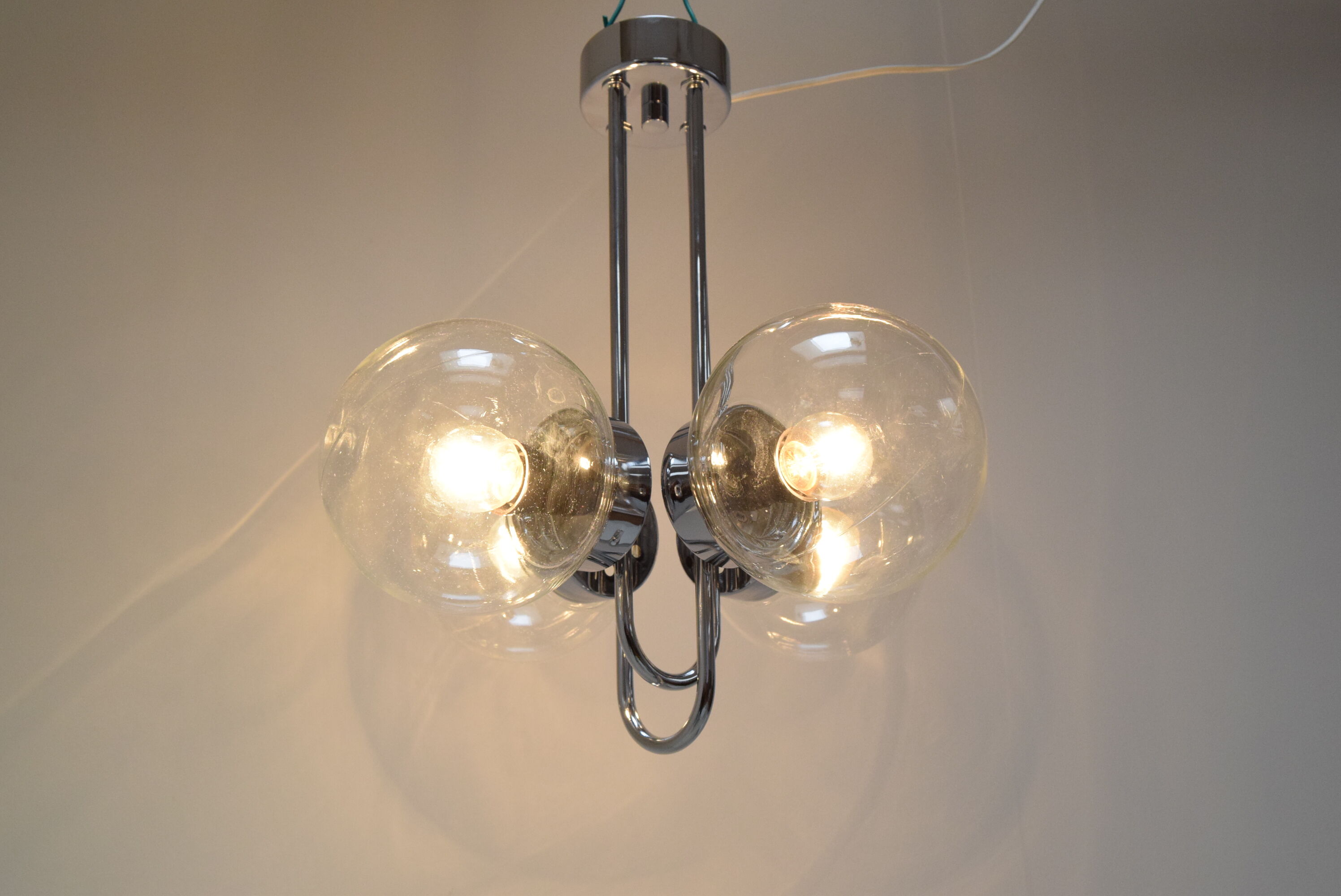 Mid-century Chandelier by Instala Decin,1970's.