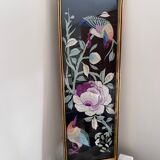 Woven painting birds