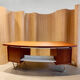 Bureau d’écriture de design néerlandais vintage 'Boomerang'