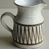 Pitcher ceramic signed Masson, 50-60 years