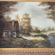 Landscape painting of the countryside