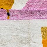 Tapis berbère beni ouraine fait main artisanale taille 100 x 200 cm