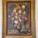 Nature morte, peinture à l'huile  "Bouquet de fleurs"